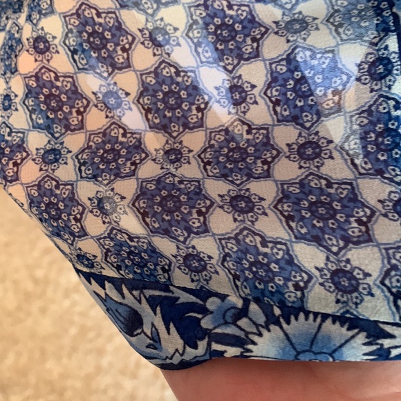 Joie Dress with attached long Cotton Slip, size XS - Picture 8 of 16